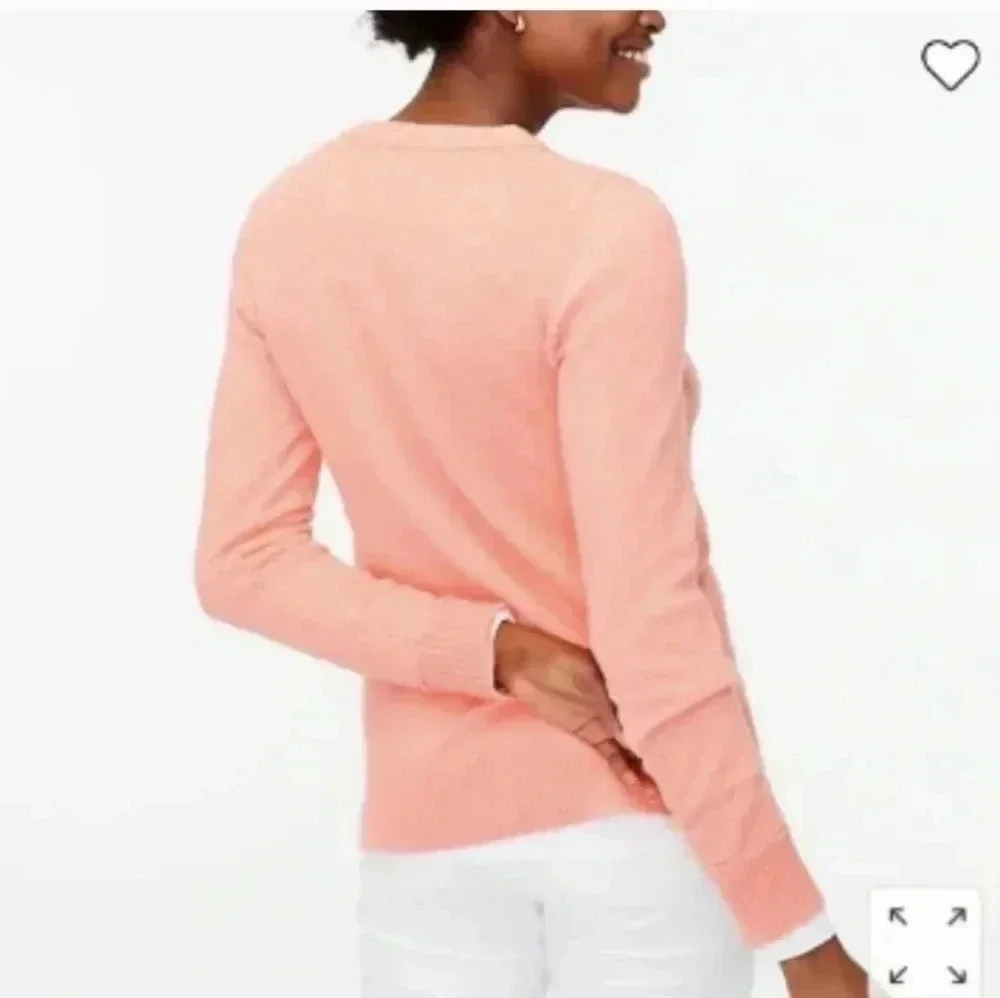 J.Crew Factory Wool Blend Crewneck Extra Soft Sweater(L)